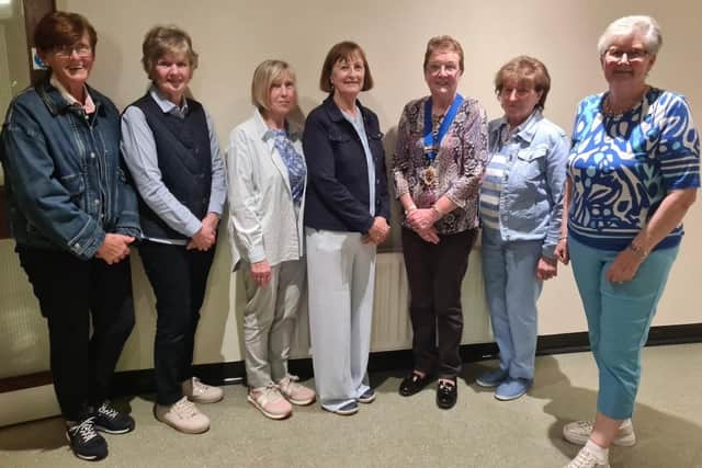 Drumcree WI committee members Georgina Wylie, Helen Ballantine, Iris Aiken, Phyllis Harrison, Johanna Robinson (President) Pat Cousins and Jean Clarke. Picture: Drumcree WI.