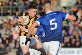 Crossmaglen midfielder Stephen Morris (pictured) found the back of the net as his side defeated Armagh Harps 1-17 to 1-12 on Thursday evening.