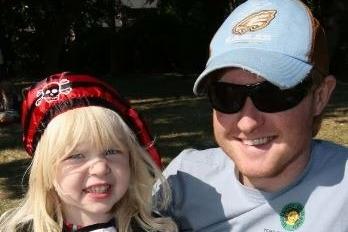 Eva Skinner (3) along with her father Rob Cowan taking in all the fun of the Teddy Bear's Picnic at the Shoreline Festival in 2010.