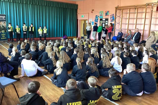 The school hosted a special event to mark receiving Gold Ambassador status.