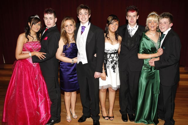 TIME TO PARTY...Pupils and guests pictured during the North Coast Integrated College formal at the Royal Court Hotel in 2008.