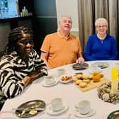 Rachel, Patrick and Bridie Bertenshaw, Theresa McNally and Teresa Allen. Pic credit: SEHSCT