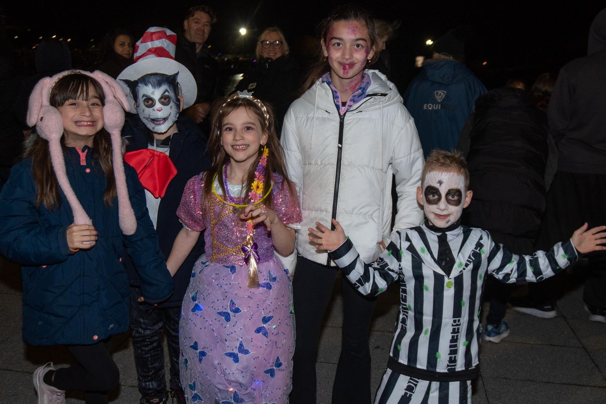 All dressed up at the ABC Council fireworks display.