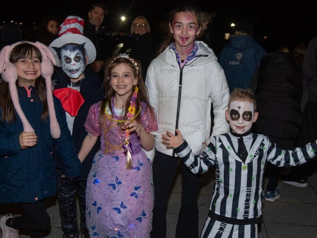 All dressed up at the ABC Council fireworks display.