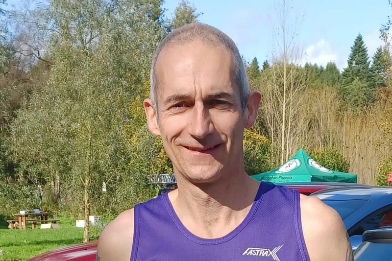 Chris Denton  at the Monaghan Phoenix Marathon