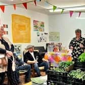 Lee Robb, board member of Carrick Greengrocers, at the share offer launch.