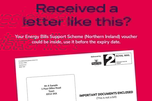 Householders are urged to keep a careful check on their post for their energy payment voucher.