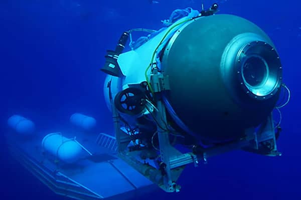 Titan lost communication with tour operators on Sunday (Photo: OceanGate Expeditions/PA Wire)
