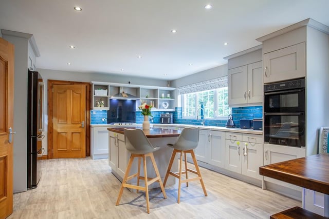 This impressive four bedroom property is on the market now