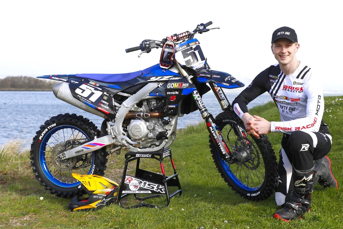 Jay Mccrum Jay McCrum in bid for Ulster and Irish MX1 titles on new Yamaha