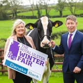 RUAS Operations Director, Rhonda Geary and Danske Bank’s Head of Agribusiness, Rodney Brown look forward to welcoming visitors and exhibitors to the 37th Royal Ulster Winter Fair. Pic credit: Brian Thompson