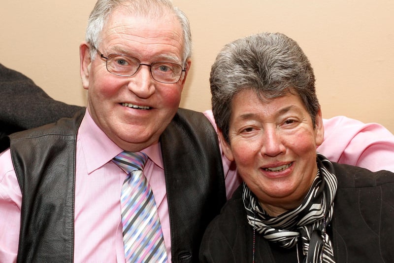 John and Jane McLaughlin enjoy the Poppy Dinner held at Ballymoney RBL in 2010