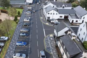 Maghera town centre will be transformed by the public realm scheme which is due to start on July 15. Credit: Submitted