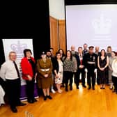 Trustees and Volunteers of MPDA were presented with the King’s Award for Voluntary Service