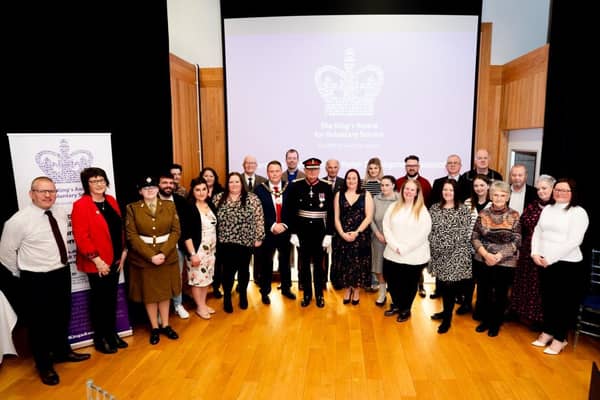 Trustees and Volunteers of MPDA were presented with the King’s Award for Voluntary Service