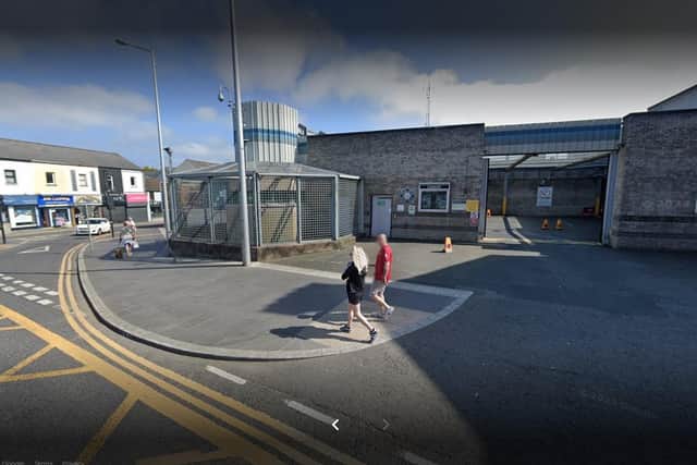 Lurgan Police Station, Church Place, Lurgan, Co Armagh. Photo courtesy of Google.