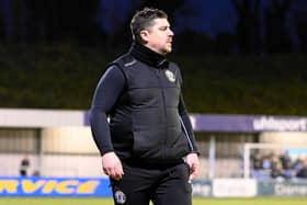 Warrenpoint Manager Gary Boyle.