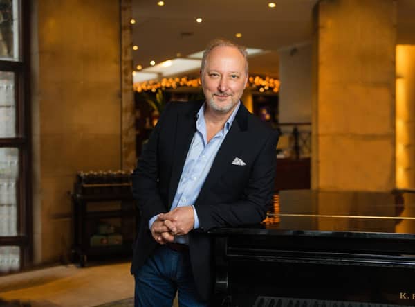 Peter Corry says thank you for the music with Lisburn concert