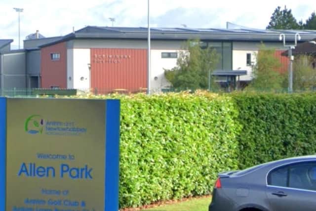 Allen Park, Antrim. Pic: Google Maps