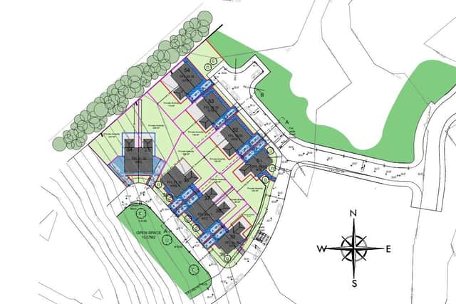 The new dwellings will be built as part of a wider housing development. Image: ABC planning portal