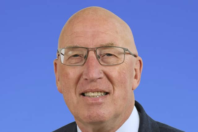 Cllr John Laverty BEM Regeneration and Growth Chairman disappointed at decision by the Department for Infrastructure. Pic credit: Lisburn and Castlereagh City Council