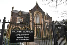 The case was heard at Antrim Magistrates Court, sitting in Ballymena. Photo: Pacemaker