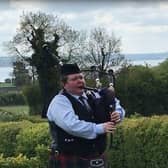 Patricia Pedlow from Ballydonaghy Pipe Band will play the poignant Highland Laddie in tribute to the brave soldiers from Northern Ireland and others who gave service and sacrifice on the beaches of Normandy on June 6, 1944. Pic credit: D-Day 80