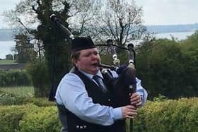Patricia Pedlow from Ballydonaghy Pipe Band will play the poignant Highland Laddie in tribute to the brave soldiers from Northern Ireland and others who gave service and sacrifice on the beaches of Normandy on June 6, 1944. Pic credit: D-Day 80