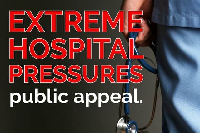 The Emergency Departments at Craigavon Area Hospital and Daisy Hill Hospital in Newry, are under 'severe pressure' says the Southern Health Trust.