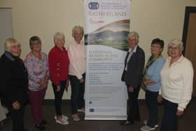 Rathfriland WI members Margot Groves, Janice Bell, Susan Scott, Caroline McCreight, Ada Elliott, Stella Shilliday and Noreen Smith launching the new community project.