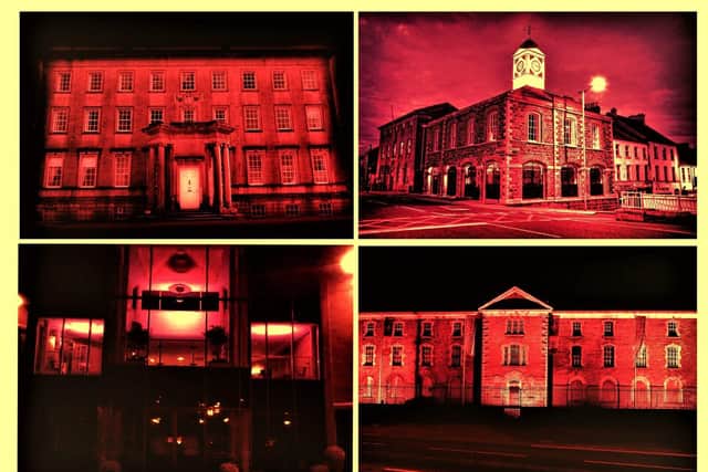 Armagh City, Banbridge and Craigavon’s civic buildings will be lit up in red on February 1. Picture: ABC Borough Council
