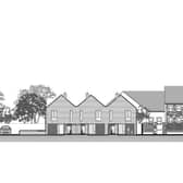 Proposed townhouses. Credit: Richard Burnside Architecture