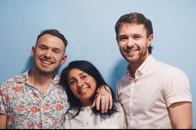 The Chat and Chill team Joshua Belshaw, Marina Furey and Joshua Wells are paying it forward this Christmas. Pic credit: Chat and Chill Cafe