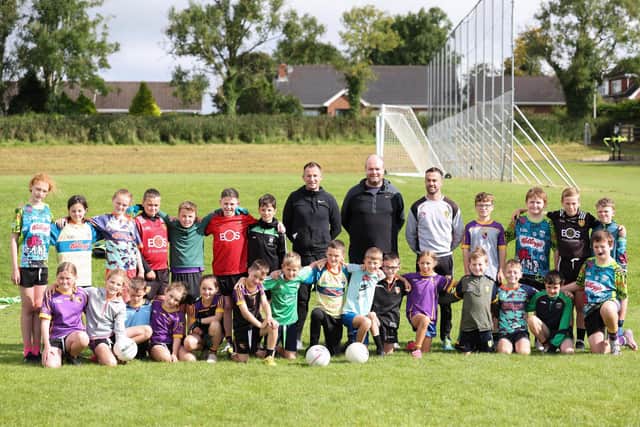 There was plenty of fun for the young people at the Lisburn and Castlereagh City Council GAA summer camp. Pic credit: Lisburn and Castlereagh City Council