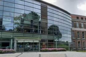 Antrim and Newtownabbey Borough Council headquarters at Mossley Mill. Pic: Local Democracy Reporting Service