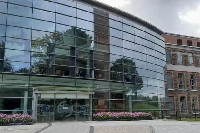 Antrim and Newtownabbey Borough Council headquarters at Mossley Mill. Pic: Local Democracy Reporting Service