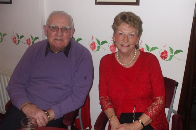 VALENTINE'S TREAT...This couple enjoy the Valentine's Dance in Portrush Royal British Legion organised by Portrush Community Culture Association back in 2009.