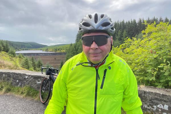 Dessie Lowry from Limavady decided to incorporate more physical activity into his work day by bringing his bicycle to work and going for a cycle as part of the Active Travel Challenge (ATC). CREDIT PUBLIC HEALTH AGENCY