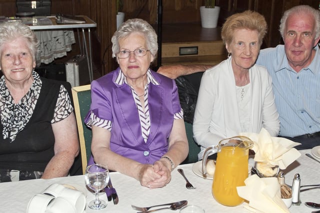 Members of Rasharkin Silver Wings enjoy an 'End of Dancing Season' dinner at McLaughlin's Corner