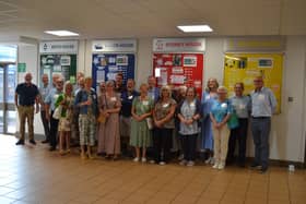 Former pupils gathered at Belfast High School for the reunion event on June 24.