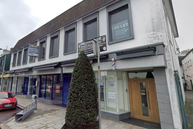 This former Antrim store (as it looked like in April 2023) has since been turned into shared office space. This could be a way forward for vacant units in ABC town centres. Credit: Google