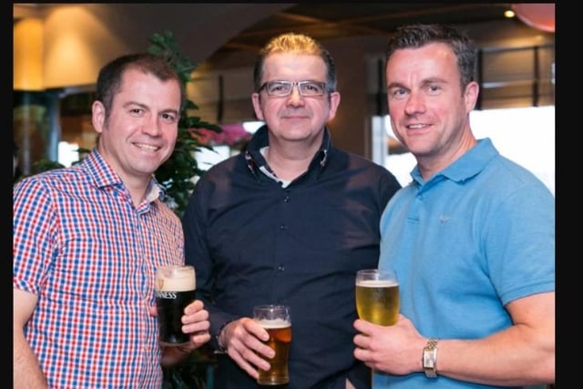 Jason and Simon Turkington with Ryan Blair pictured at the Windrose in 2013