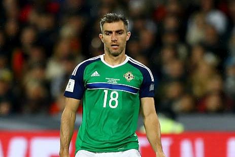 Cookstown born Aaron Hughes earned 112 caps for Northern Ireland and has played for several clubs including Newcastle United, Aston Villa, Fulham, Queen's Park Rangers,  and Heart of Midlothian. Pic: Getty Images
