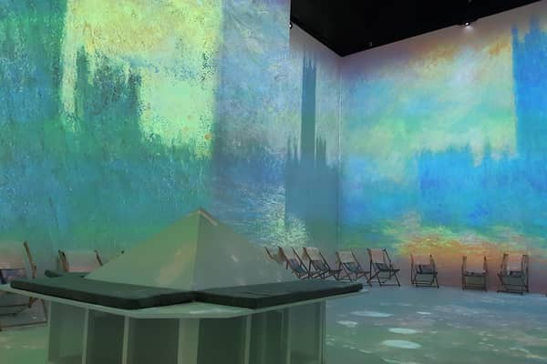 Sit back and relax at Claude Monet: the Immersive Experience in Belfast. Credit: National World.