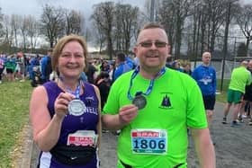 Deborah Archibald and Aidan Mooney at the Omagh HM