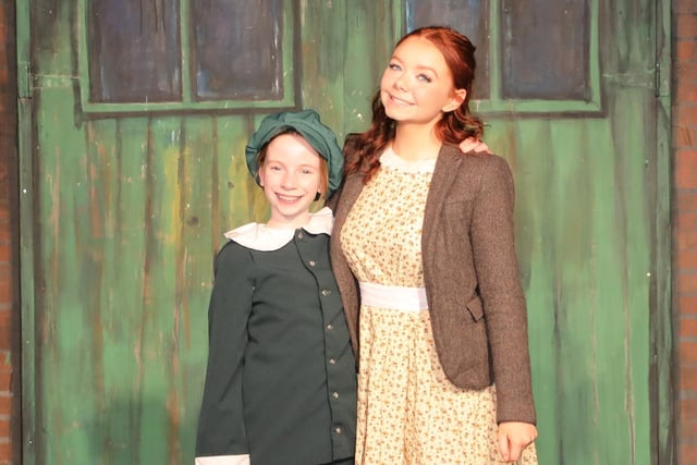 Chitty Chitty Bang Bang's Jeremy and Jemima Potts played by Eloise Kirk and Eva McColgan.