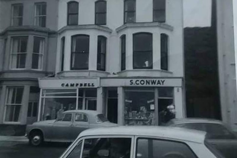 Sheila's Sweet Shop (originally named S Conway) pictured during the first year in 1964