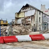 The Antrim Arms in Ballycastle which has been demolished.