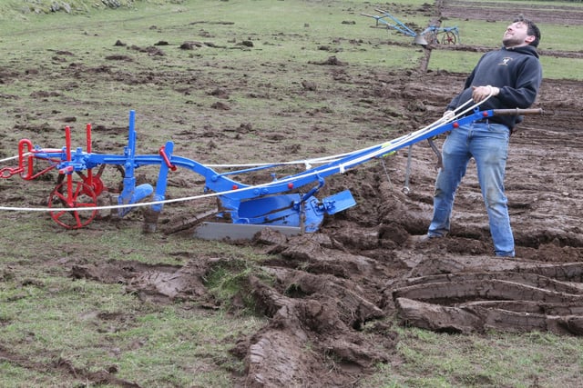 Pictured at the Ballycastle St Patrick's Day Ploughing Match