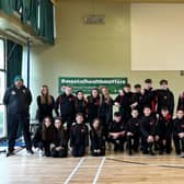 Causeway Giants visit Coleraine College